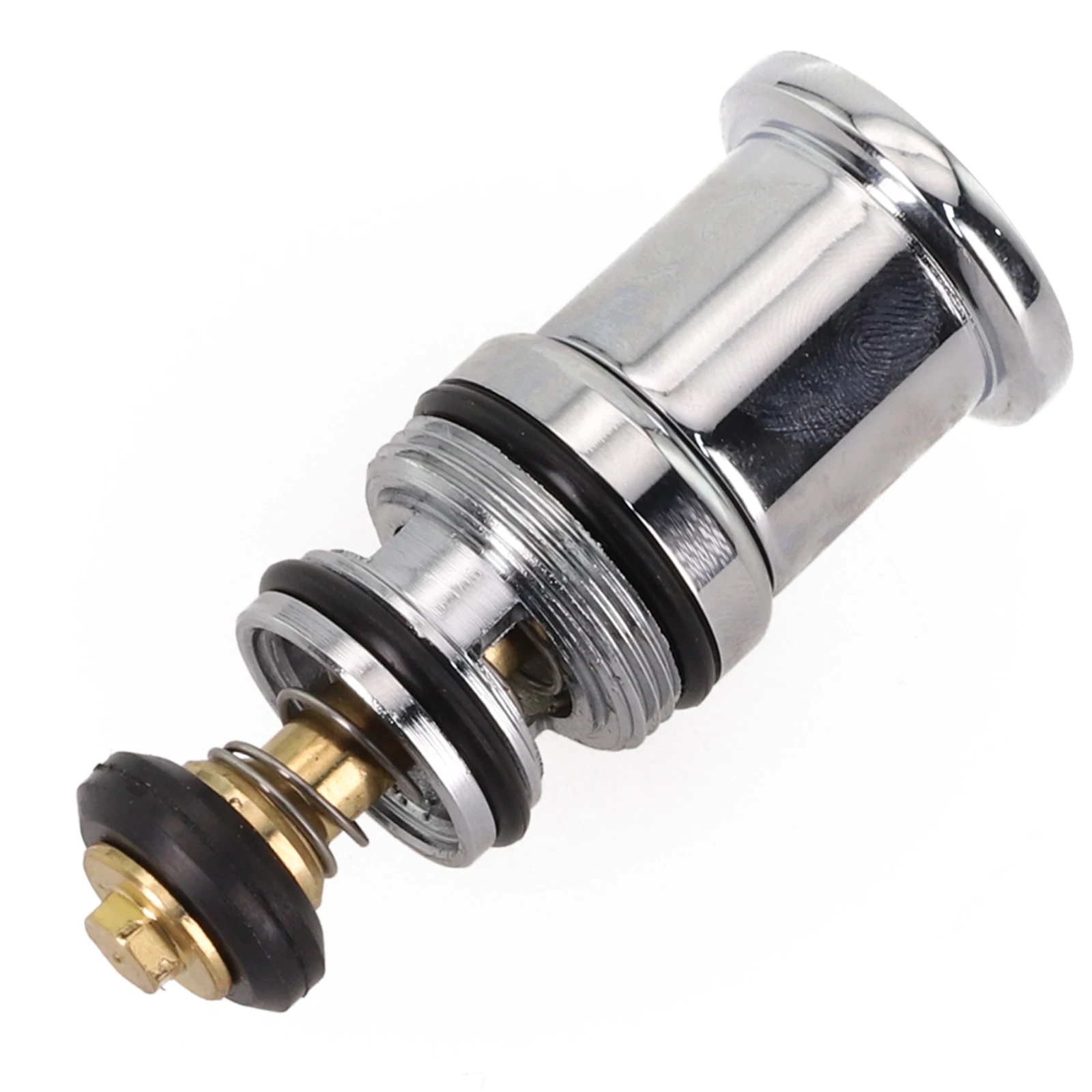 Daily Use Bathing Experience Shower Switch Valve Pull-up Diverter Copper Chrome Plating Easy Installation Lead-free Non-fading