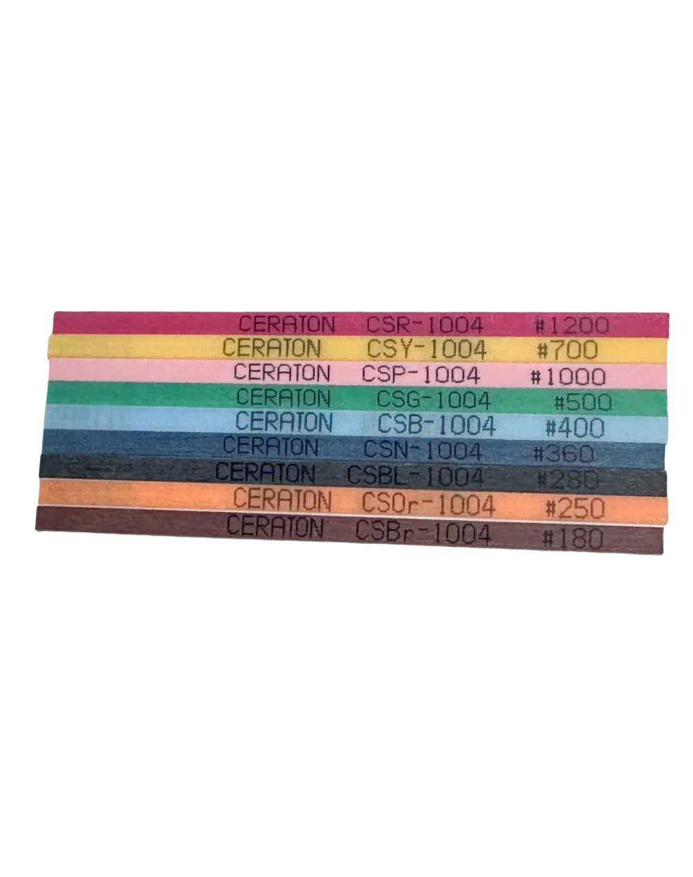 Imagem -03 - Ceraton Ceramic Fiber Stones Super Stones para Linear Swing Machine Polishing 1004 1x4x100 mm