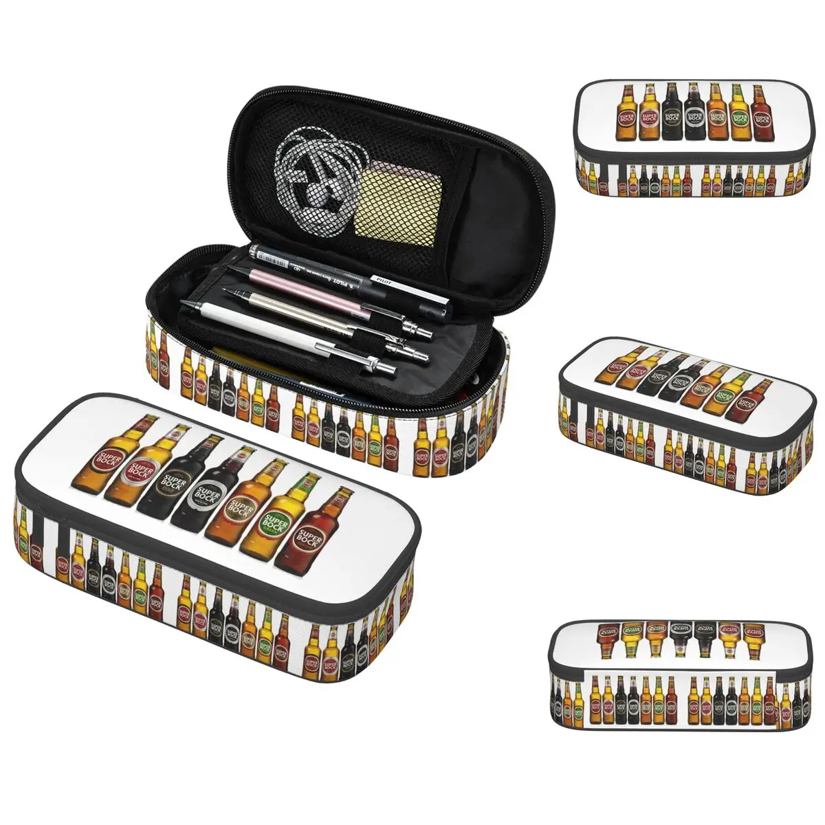 Пенал Super Bock для студентов, школьная коробка для ручек, сумка для карандашей, канцелярские принадлежности, сумка-держатель для ручек