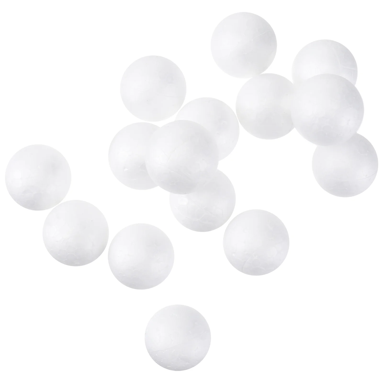 25 Stuks 7 cm Modellering Craft Effen Polystyreen Ballen Ronde Bollen Bruiloft Decoratie DIY Stuff (Wit) witte ballen