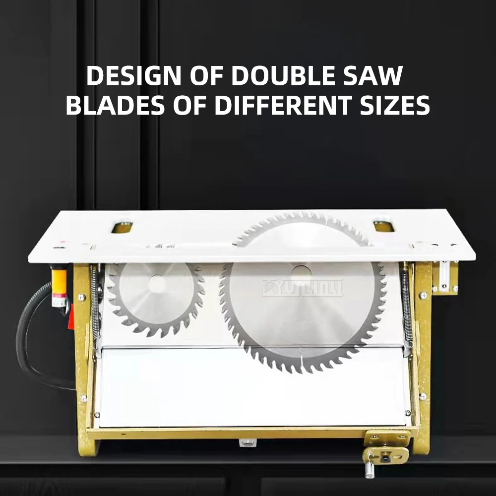 DustlessTable Saw, Woodworking Table Saw Multifunctional All-in-One Machine, Adjustment-Free WT30 Precision Cutting Dust Free Sa