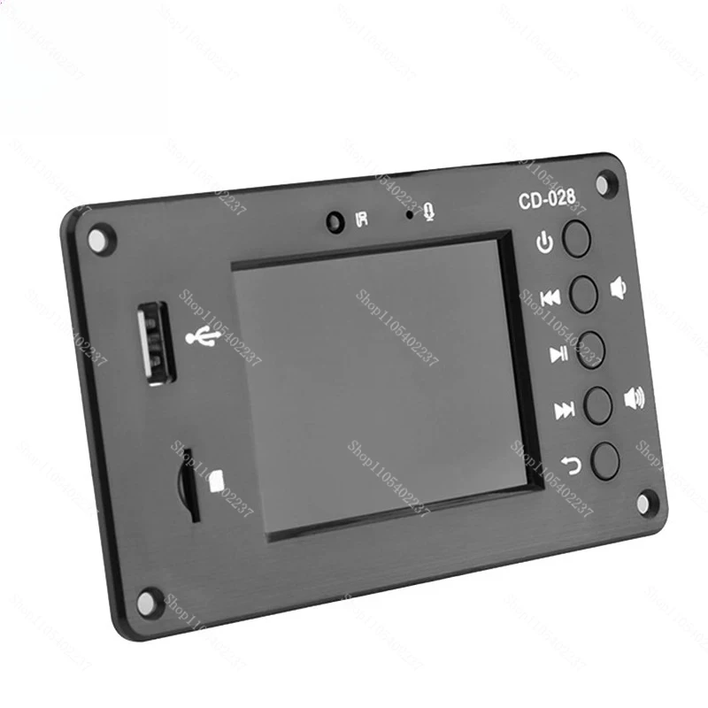 

2.8 Inch TFT Bluetooth 5.0 MP5 Audio Decoder Board with FM Radio USB SD AUX for Car Amplifier Home Audio DIY