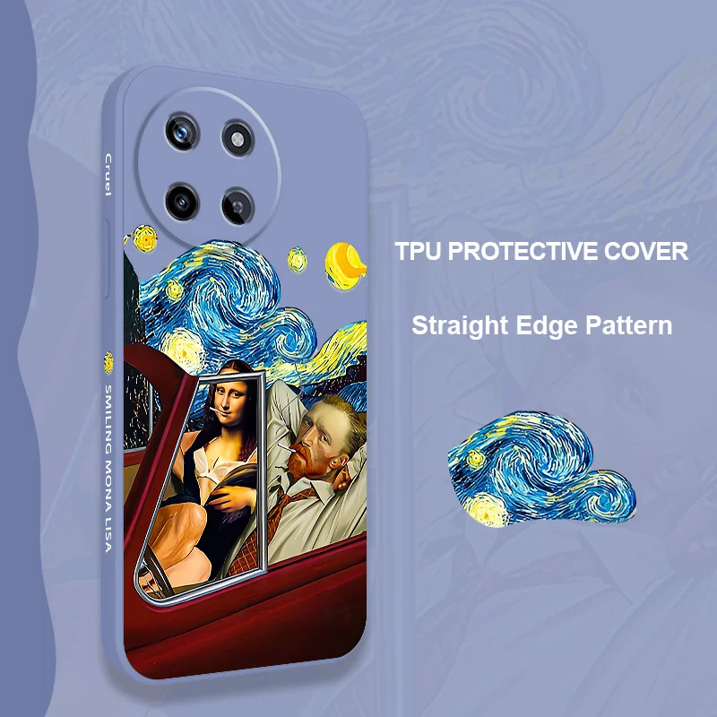 حافظة لهاتف OPPO Realme 14 13 12 11 10 9 9i 8 8i 7 Pro Plus C35 C21Y C25Y C25 4G 5G غطاء سيليكون سائل