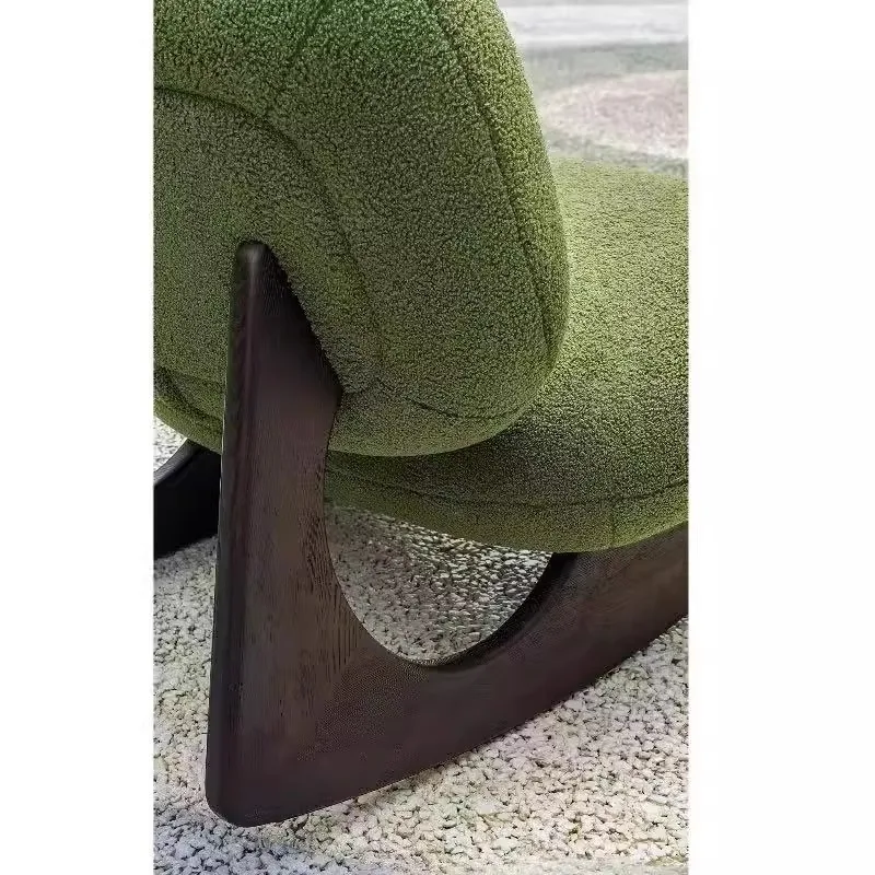 Скандинавский свет, роскошный креативный диван-кресло, дизайнерский отель, модель для проживания в семье, гостиная, встреча для гостей, диван-кресло из цельного дерева