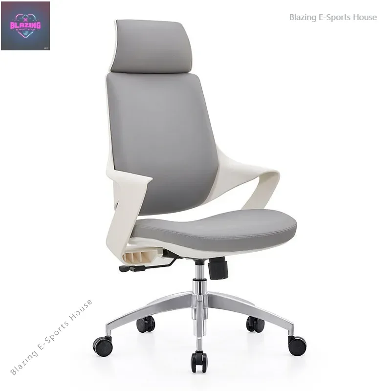 

Стильный и простой босс, эргономичный офисный кожаный стул, удобное компьютерное кресло со спинкой, кресло для деловых встреч