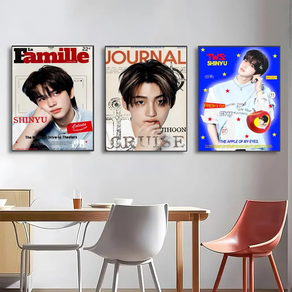 TWS K-KPOP T-tWS Poster High-definition posters, wall art for living room and home decor.