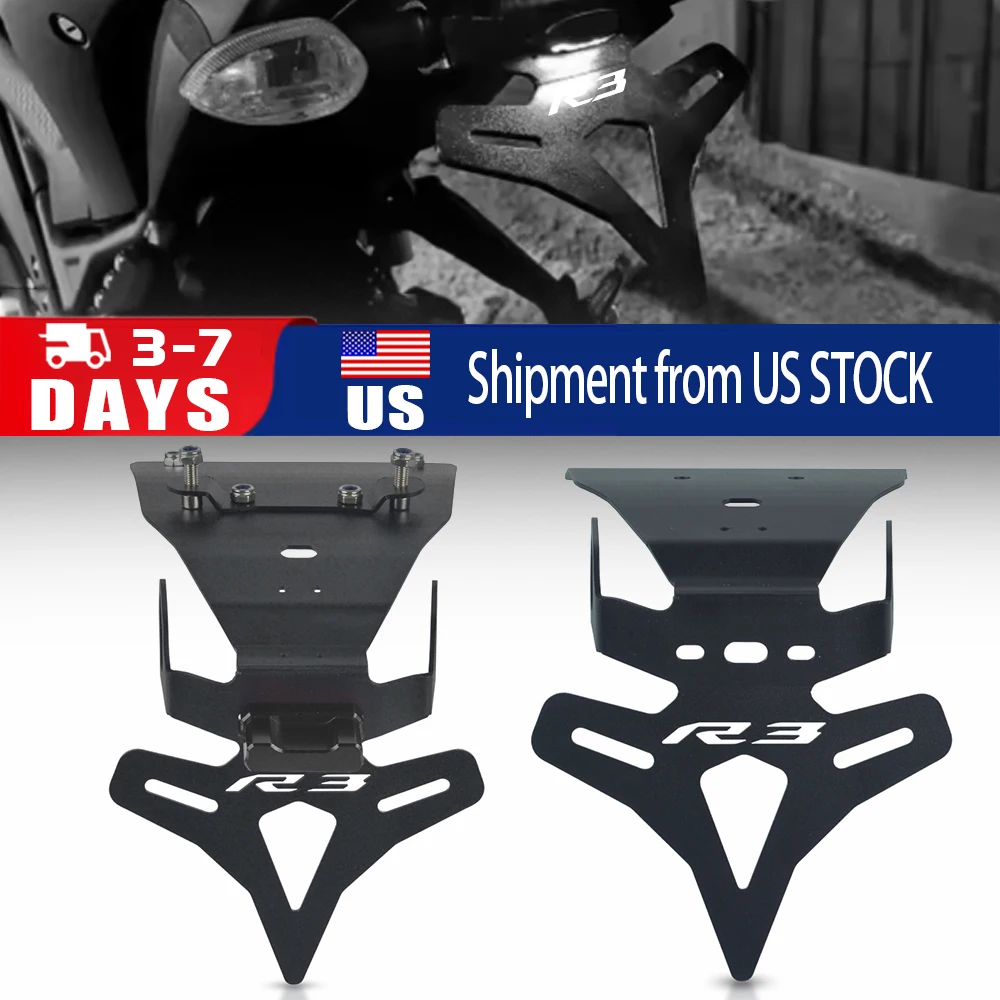 

ДЛЯ YAMHA YZF-R3 R25 MT03 MT25 2019-2024 2025 2023, индикатор направления рамы, держатель заднего номерного знака мотоцикла, кронштейн