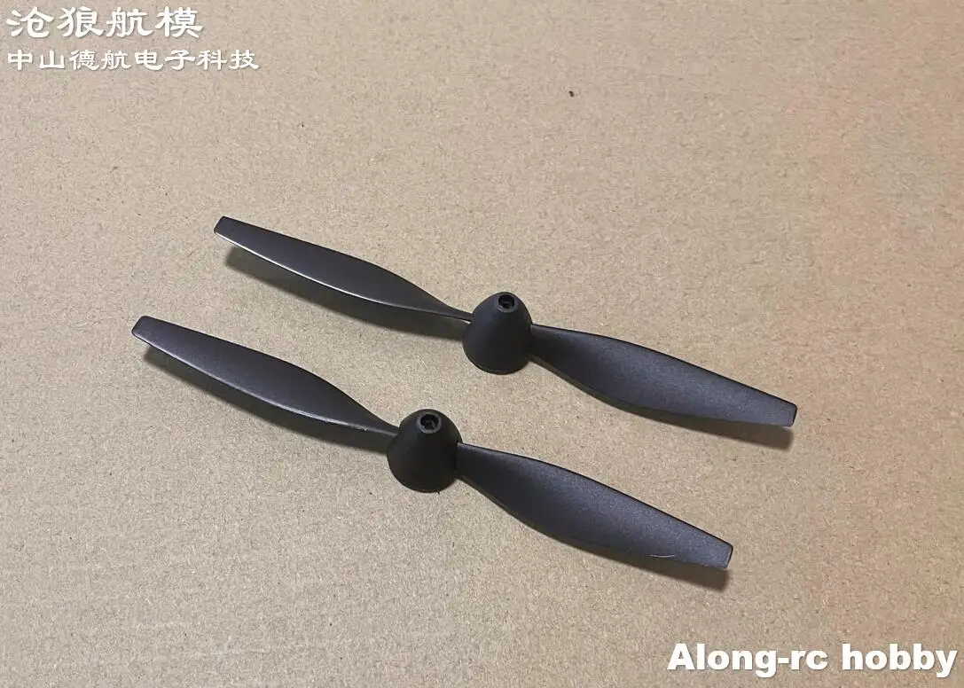 2 pz 130mm 2 pale elica per RC aereo pezzo di ricambio Volantex rc 400mm ala Span 76104 J3 761-11 BF109 76112 spitfire