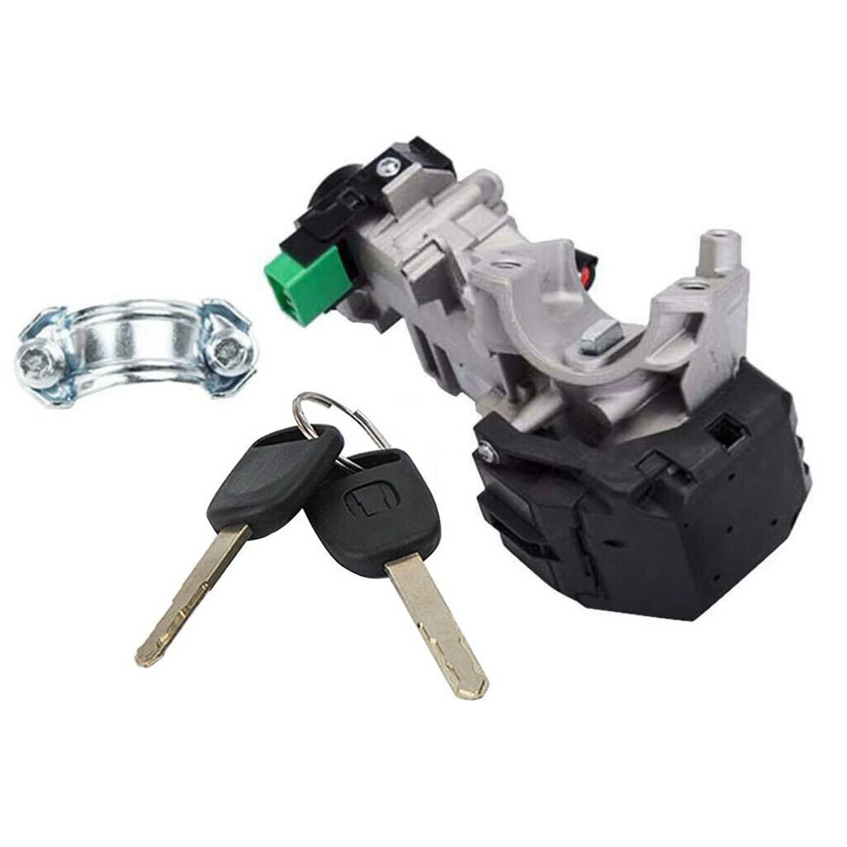 AC76-Ignition Switch Cylinder Lock Auto Trans + 2 KEYS For 03-11 Honda Accord CRV Fit Civic Odyssey 35100-SDA-A71