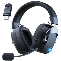 Casque de jeu avec Microphone antibruit détachable, prise filaire 2.4G Bluetooth-USB-3.5mm, 3 Modes pour multi-appareils 1