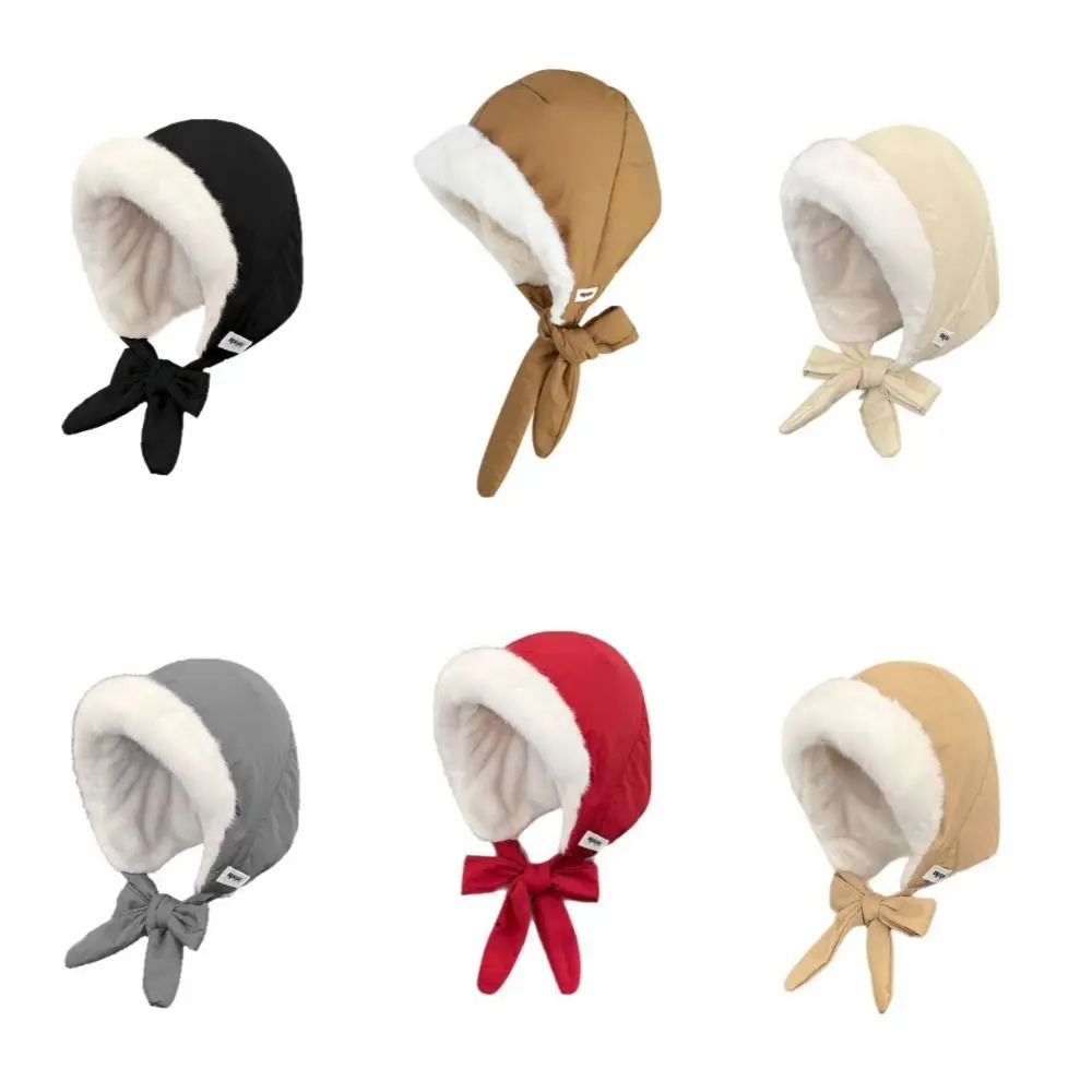 Fashion Strap Crossbody Bag Hat Ear Protection Warm Lei Feng Cap Fleece Lined Wallet Purse Pullover Beanie Hat Sports