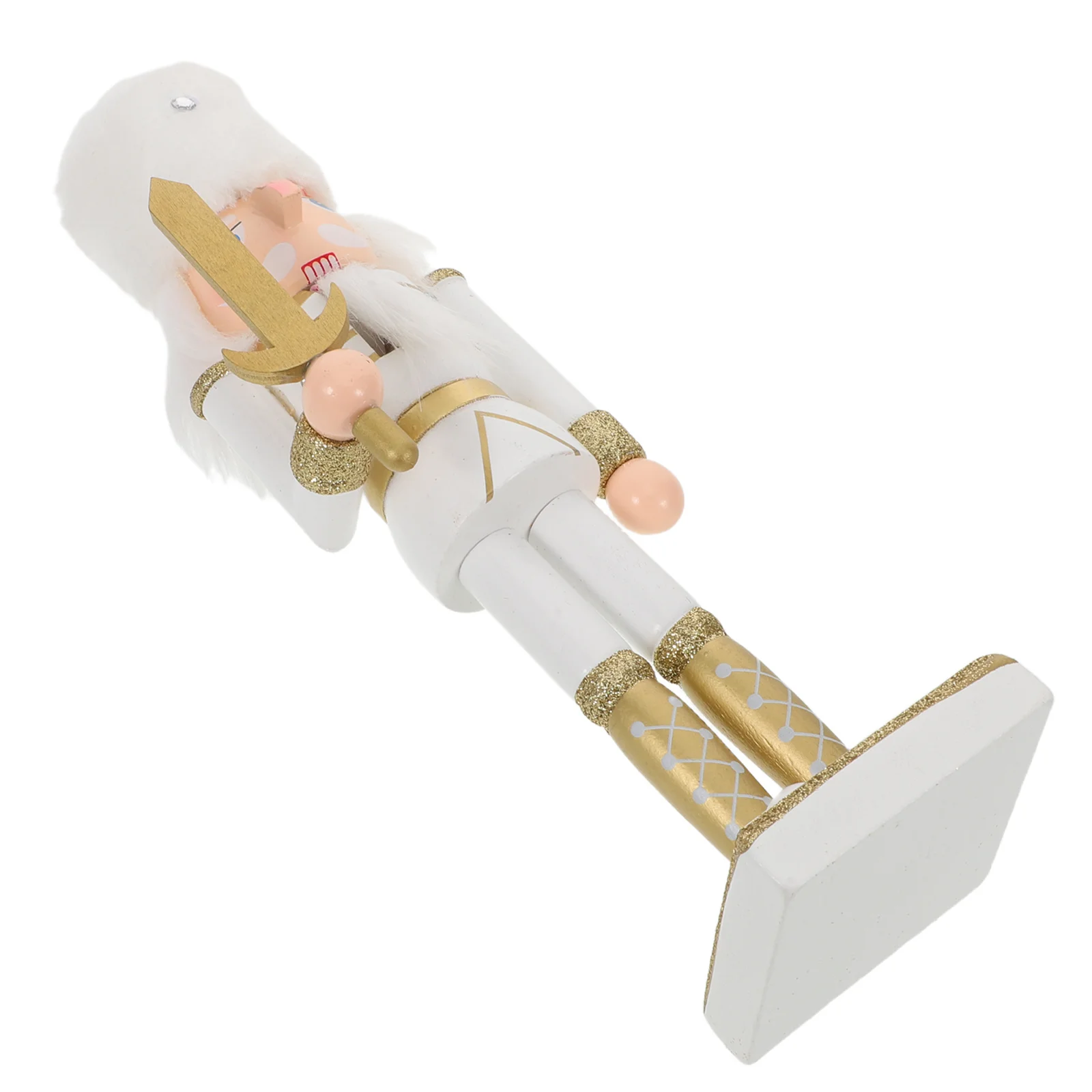 

Christmas Wooden Nutcracker Soldier 25 Cm Hand Carved Traditional Nutcracker Table Mantel Fireplace Decoration