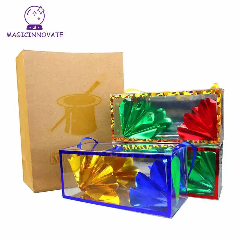 The middle Flower Box Production Dream Bag Magic Tricks Close Up Easy Magic Accessories mid size