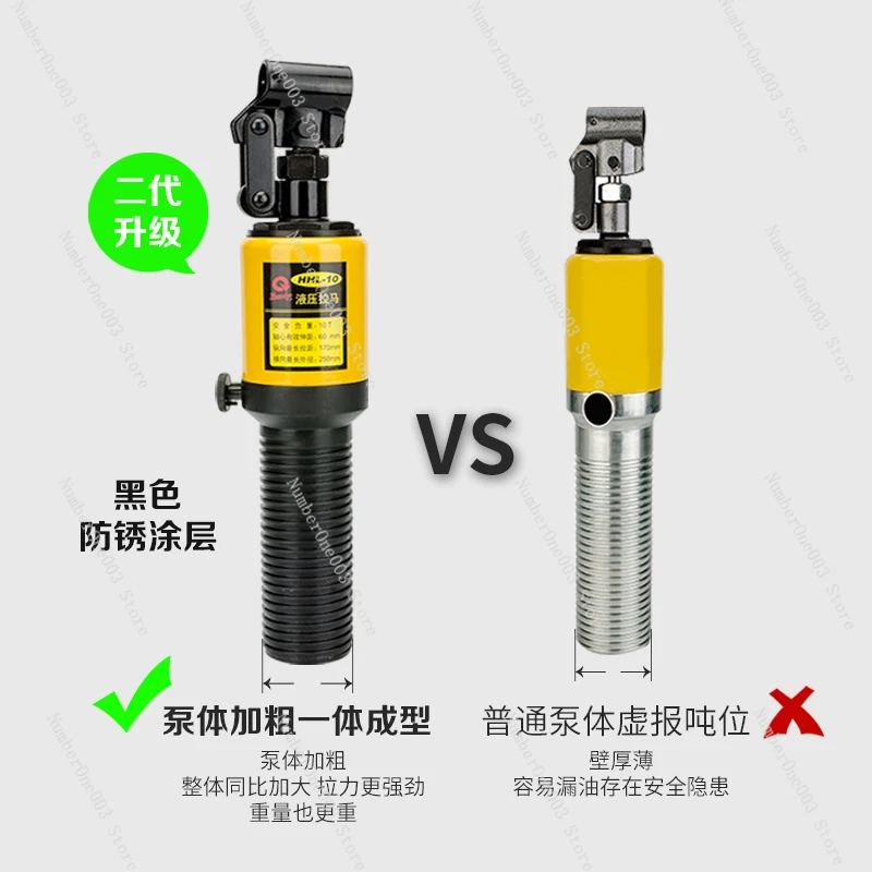 HHL Hydraulic Puller Three-jaw Universal Puller Inner Bearing Removal Tool Multi-function Pull Code
