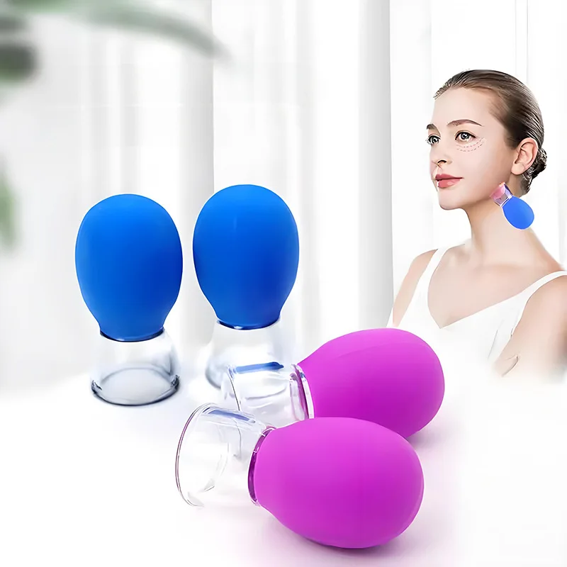 

1PCS Facial Cupping Machine Vacuum Negative Pressure Cupping Scraping and Lifting Facial Shaping Unblocking Meridians Care