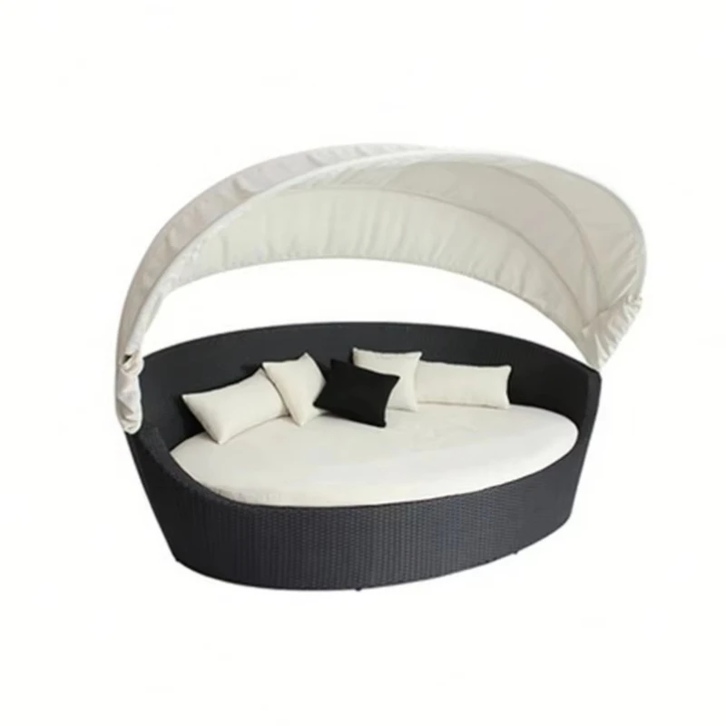 Modern style aluminum frame lounge chair Outdoor dining furniture Sun pool side lounge chair Park use Eco-friendly