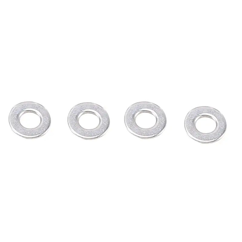 FBIL-4PCS Aluminum Center Lock Nut Metal Wheel Caps Nuts For Axial SCX10 Traxxas TRX4 1/10 RC Crawler Car Parts