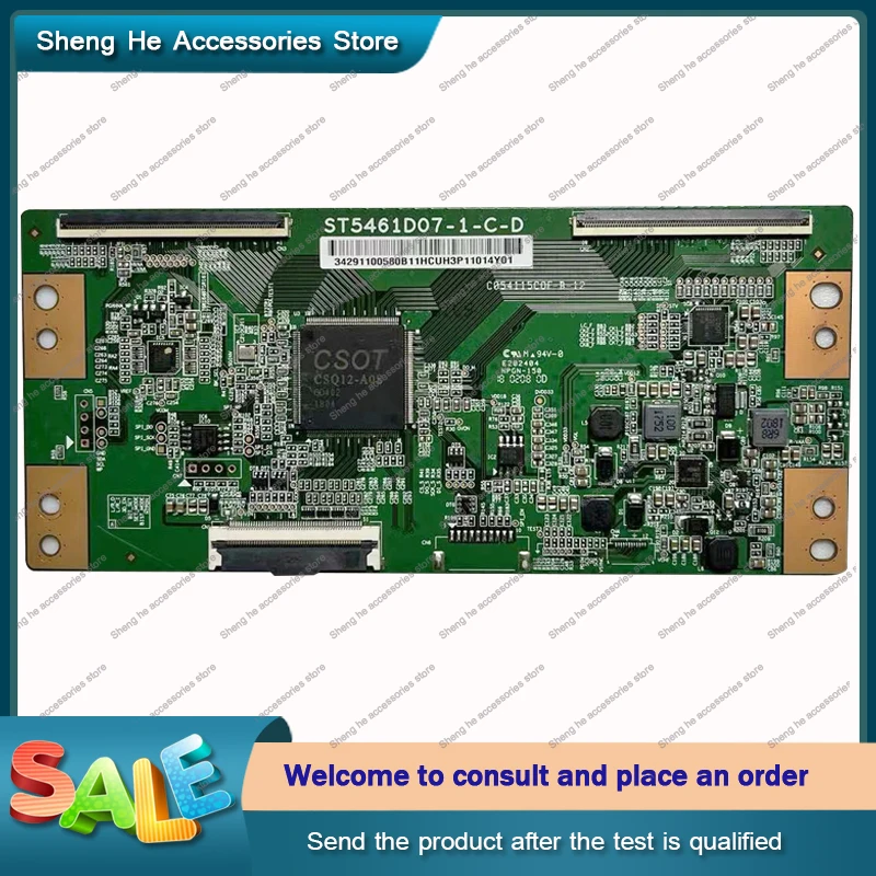 ST5461D07-1-C-D 4K TV logic board for  D55A630U 55F5 L55M5-AD