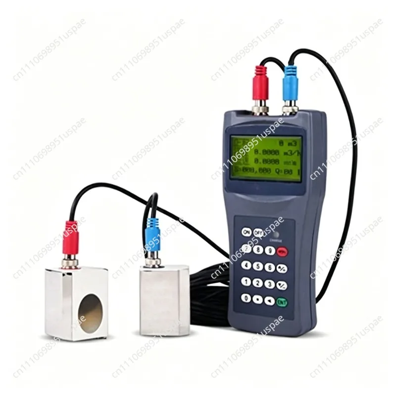 TDS-100BH Handheld Ultrasonic Flowmeter, Portable Ultrasonic Flowmeter, External Clamp
