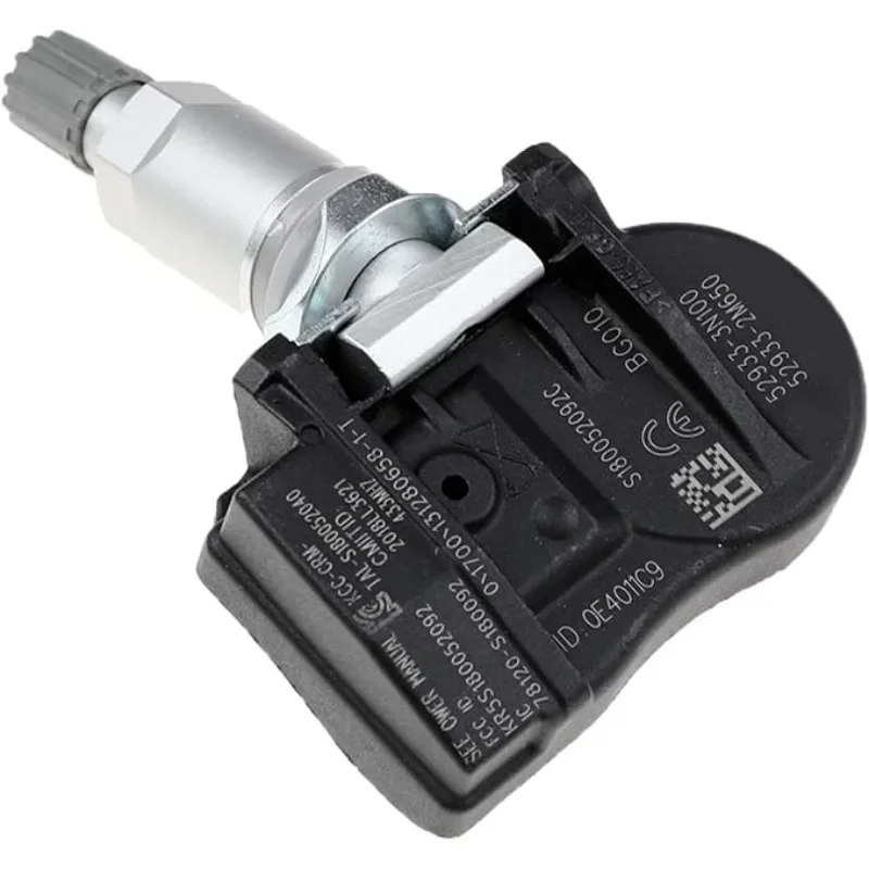 

52933-3N100 Датчик контроля давления в шинах для Kia Sorento Hyundai ix20 i30 Santa Fe Genesis Accent TPMS 529333N100 52933-2M650