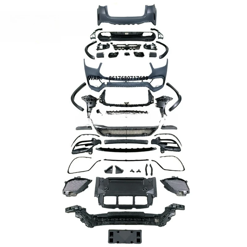New Arrival GLE Car Bumper Front Lip Rear Diffuser Body Kit for BENZ W167 GLE63 Bodykit