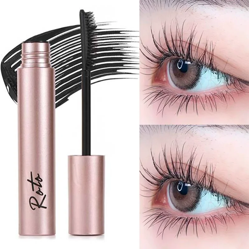 Little sun black eye black, long and curly, durable, waterproof and sweat proof eye makeup