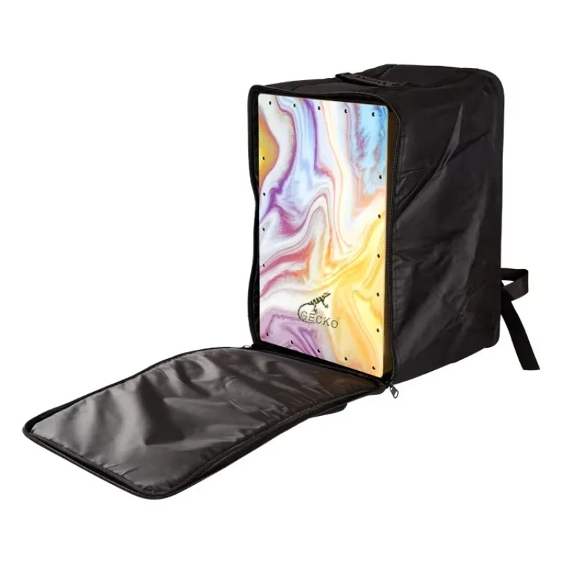 CL50S Cajon Drum Classic Latin Cajon Musical Percussion Instrument Steel String Natural Walnut Wood Maple Cajon Box Drum