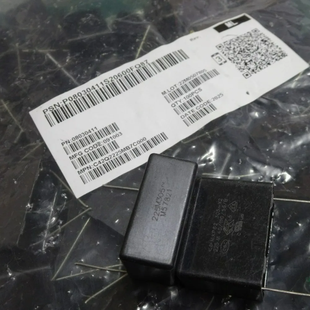 5pcs/lot Fara MKP62 2.2uf 305vAC 2u2 225 Brand New 27.5mm Film Capacitor C42Q2225MB7C000