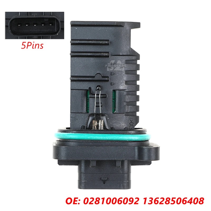 

0281006092 Mass Air Flow Meter MAF Sensor For BMW 1 2 3 4 5 Series X3 X5 Mini Auto Replacement Sensors 13628506408