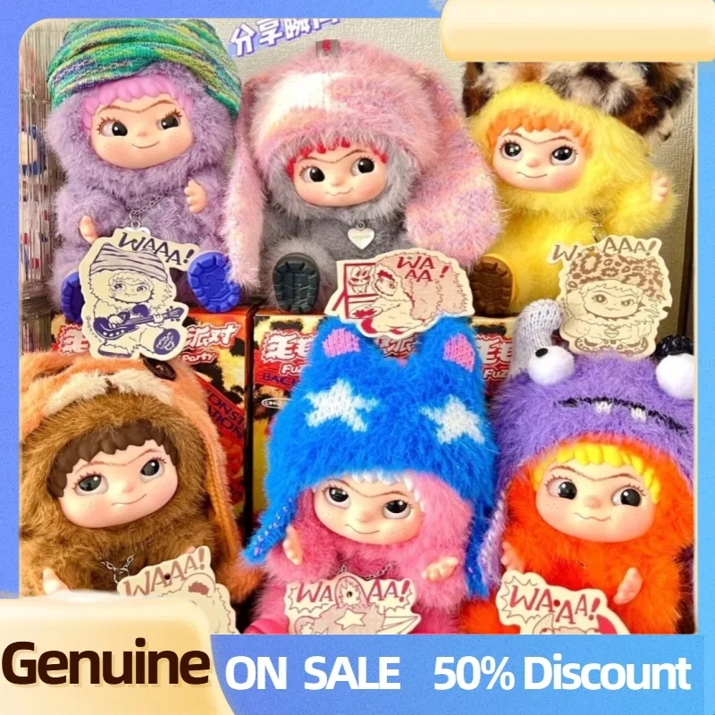 

Genuine Wakuku v1v2Fuzzvtrenpy Funparty Series Blind Box Anime Figure Mystery Bag Trendy Doll Bag Ornament Girl SurpriseGift Toy