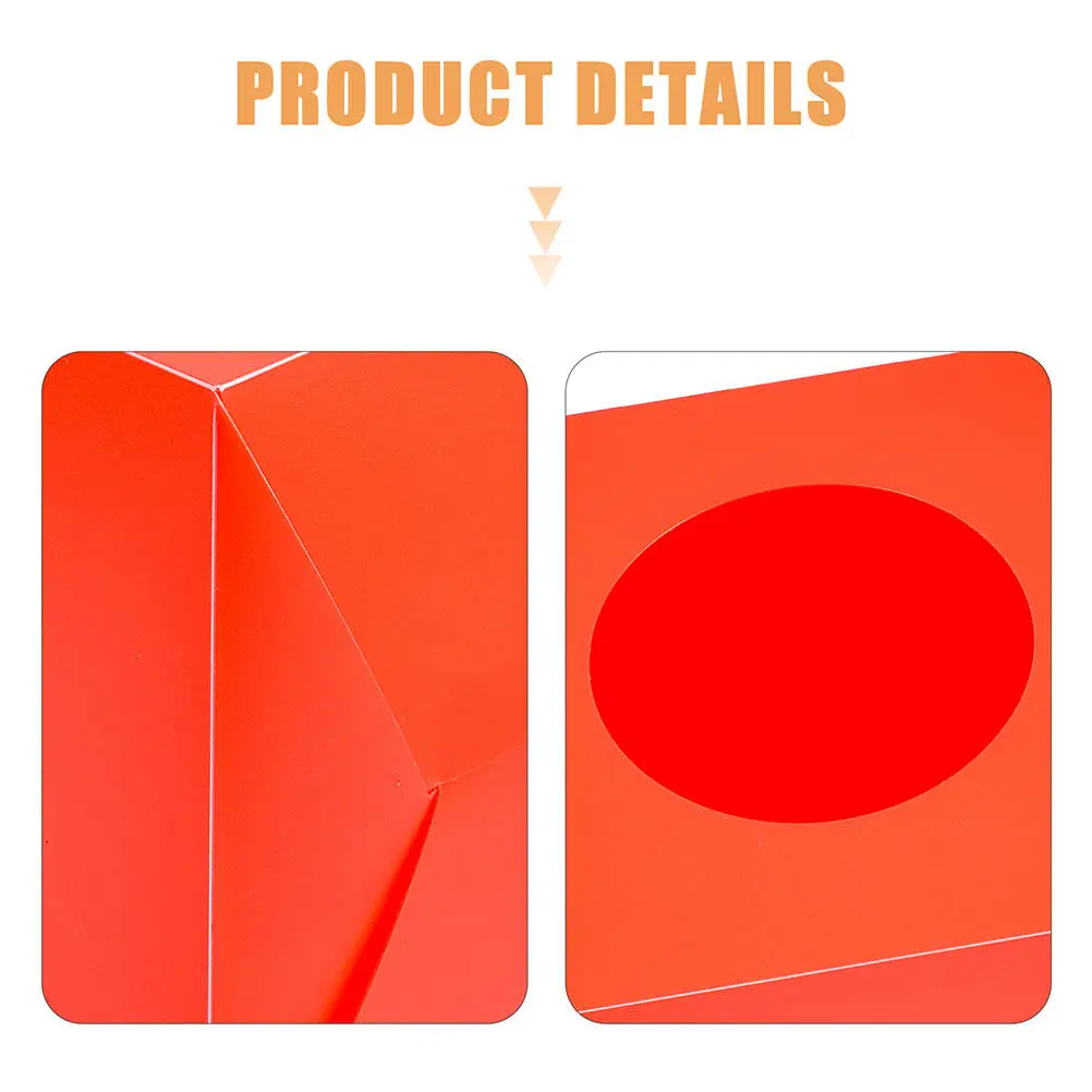 2Pcs Compact Lottery Box Heavy-Duty Raffle Ball Container Easy-Carry Cubic Ballot Box for Corporate Events School Activities