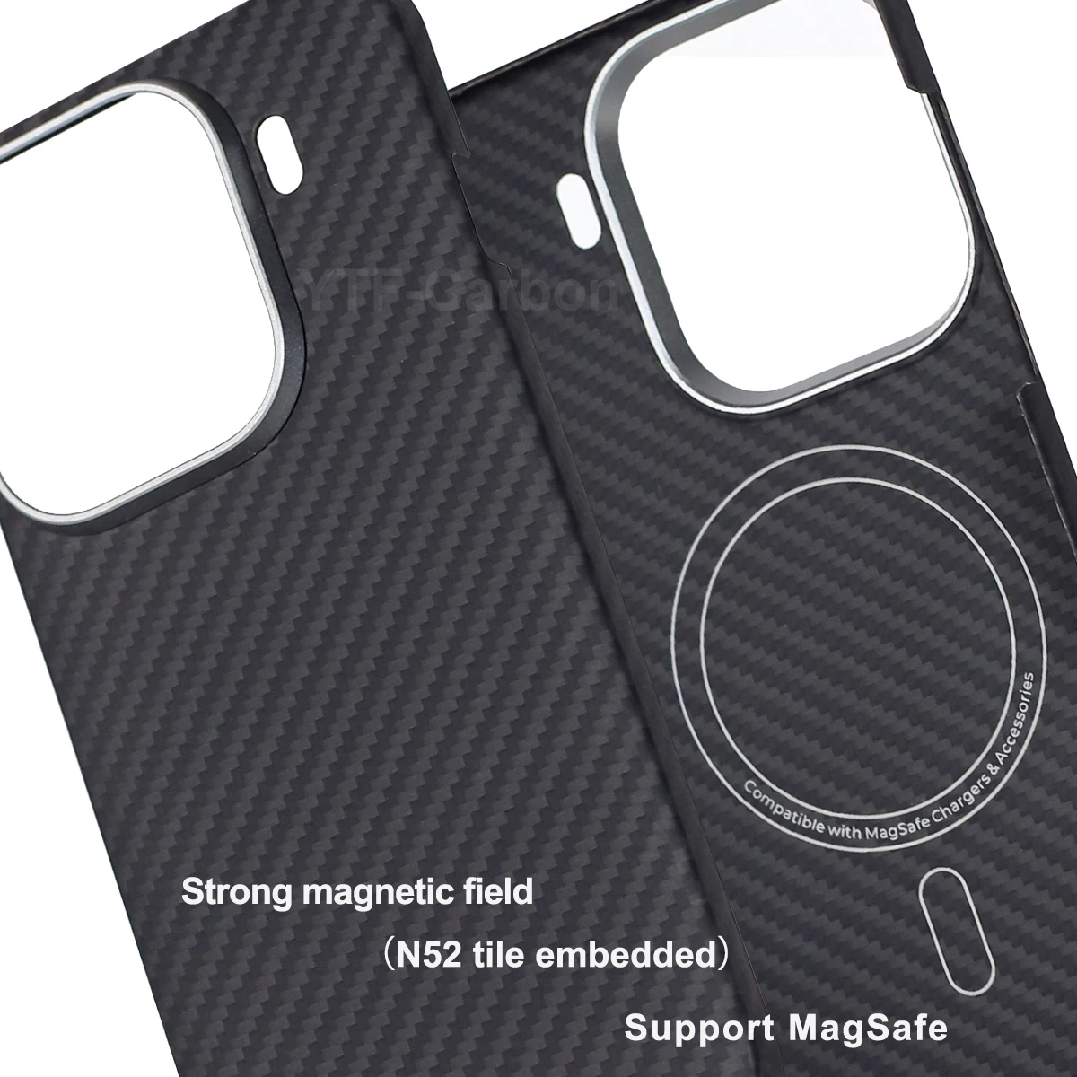 حافظة كربون YTF لهاتف OPPO Find X9/X9 Pro كيفلار ألياف الأراميد magsafe غطاء صلب رفيع للغاية مغناطيسي أسود نحيف أحمر فاتح ممتاز #5