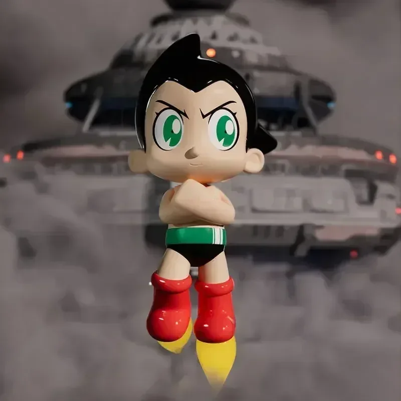 Astroboy-figura de acción de Héroe de la tierra Go Astro Boy Go Mighty Atom, caja ciega, juguetes para niños, regalo de cumpleaños, caja misteriosa sorpresa