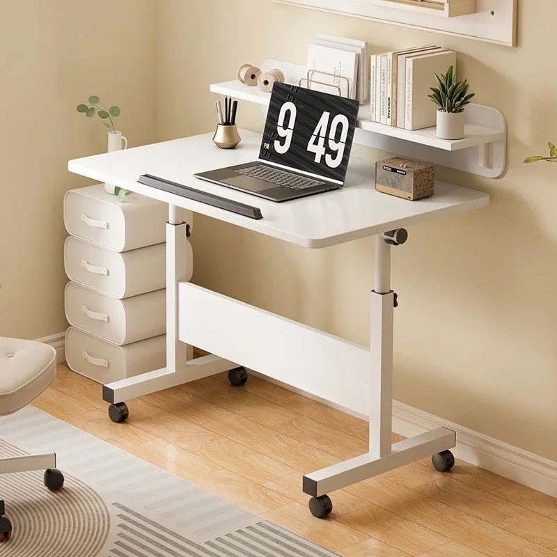 Foldable computer desk, simple painting table movable lift, bedside mobile desk  Easy and convenient household tools