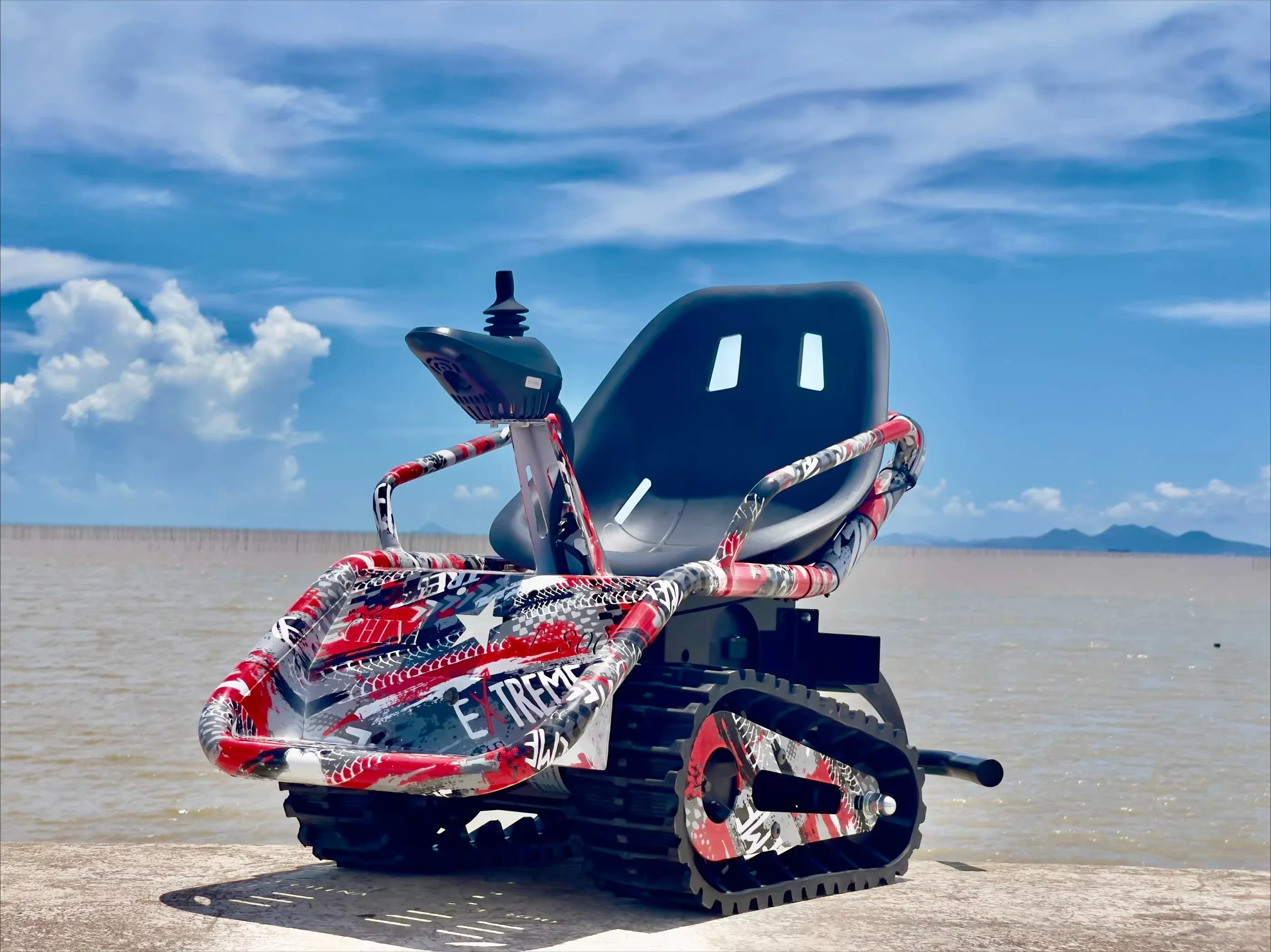 Go-karts, electric tracks, four-wheel ATVs, entertainment, off-road recreational vehicles