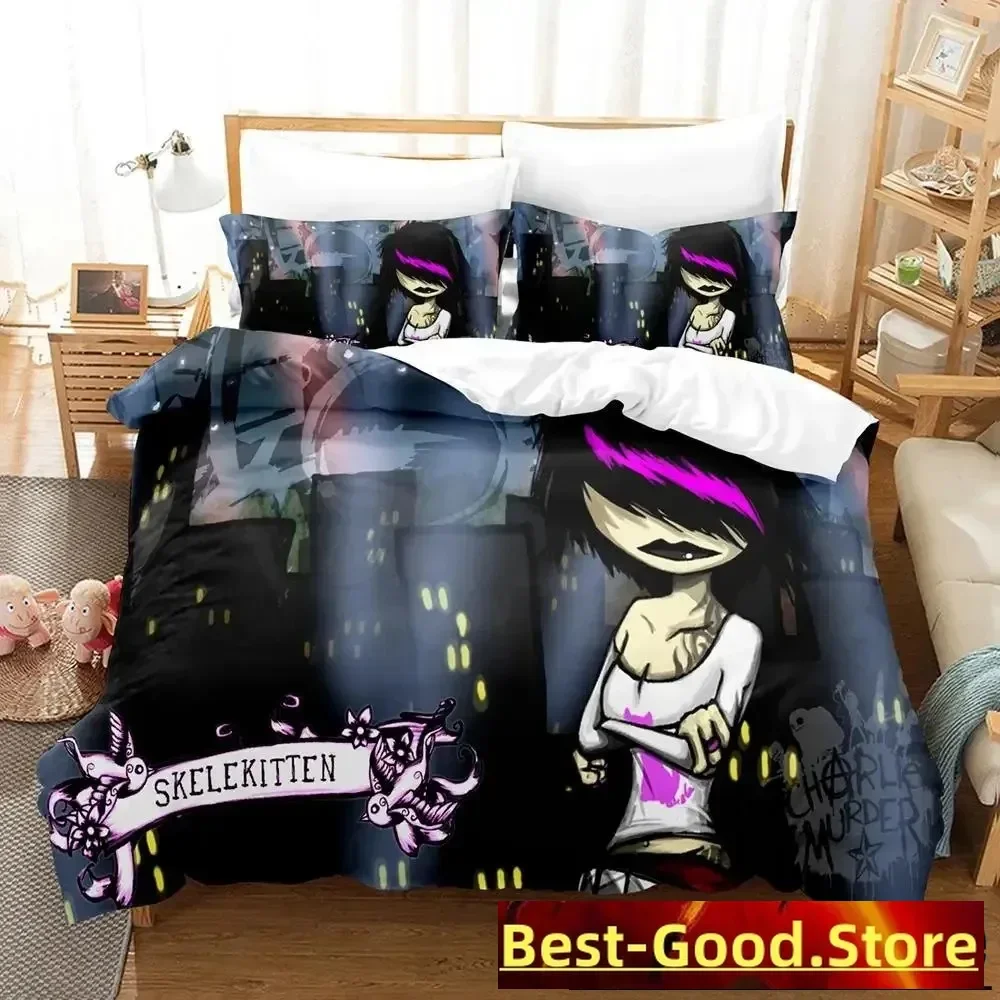 Charlie Murder Bedding Set Single Twin Full Queen King Size Bed Set Adult Kid Bedroom Duvet cover Sets Anime parure de lit Bed