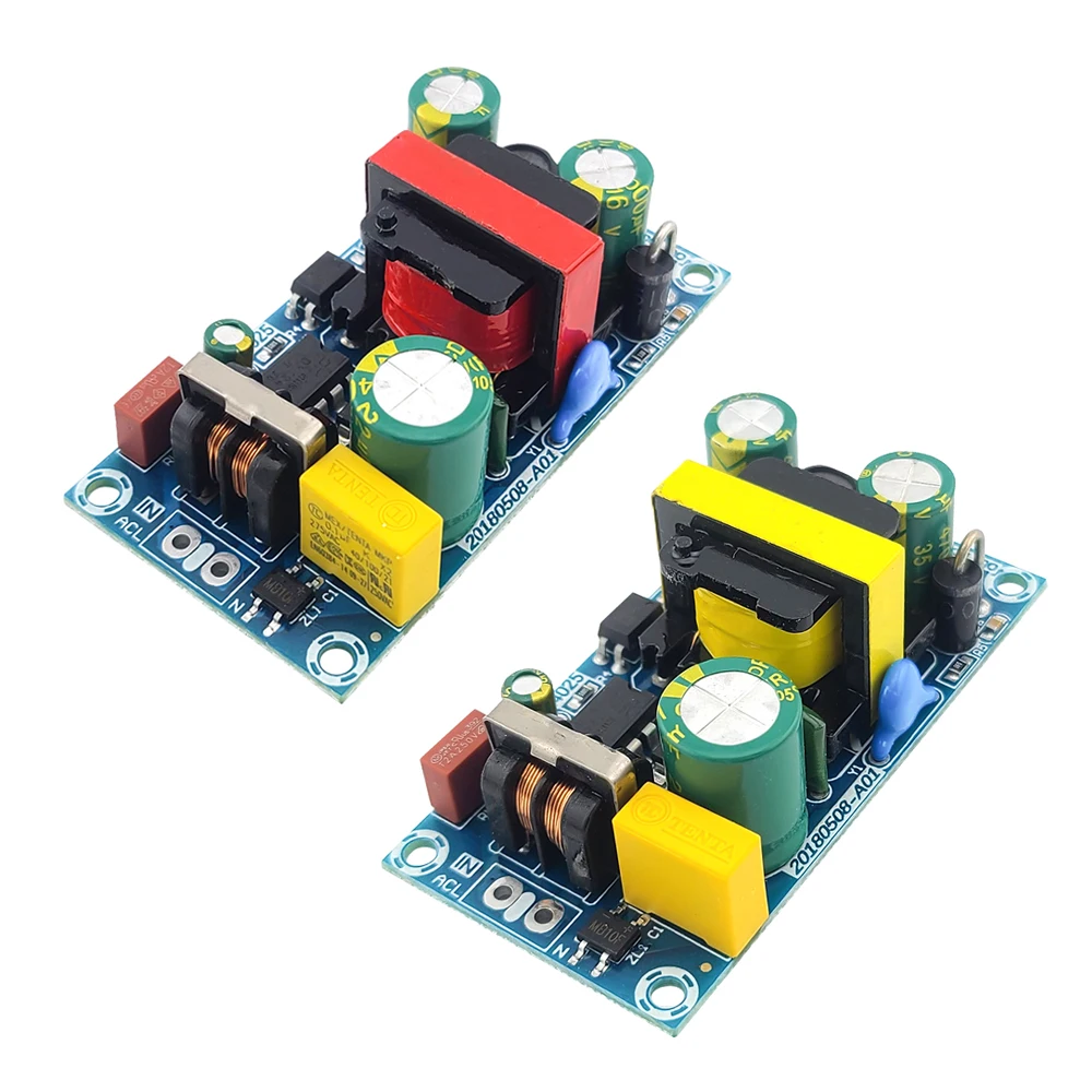AC-DC 12V2A 24V1A تحويل التيار الكهربائي وحدة 50 هرتز-60HX AC100-265V المدخلات كفاءة عالية معزولة الطاقة 24 واط تيار مستمر 12 فولت 2A