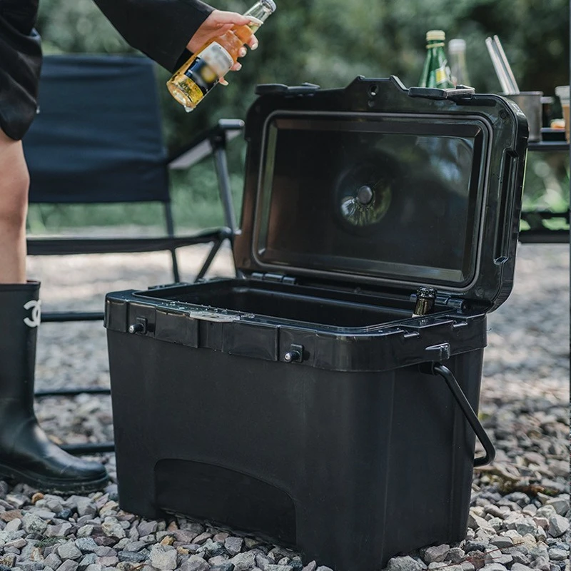Outdoor camping incubator, refrigerator, portable outdoor camping ice cube cold car ice bucket