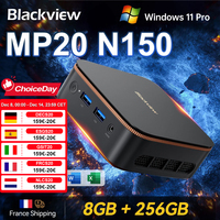 Blackview Mini PC MP20 8GB DDR4 256GB SSD Desktop Computer up to 3.6GHz Intel Twin Lake N150 4 Cores 4 Threads Windows 11 Pro