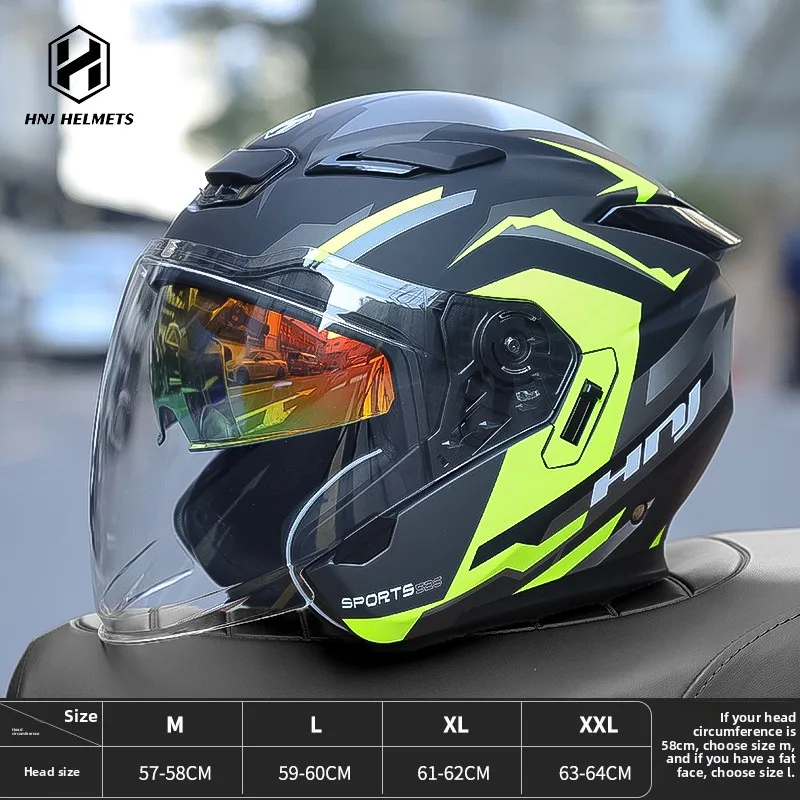 

3/4 мотоциклетный полушлем, защитный шлем для электромобиля 오픈헬멧 Casco Moto Cascos Para Moto Casco Perro