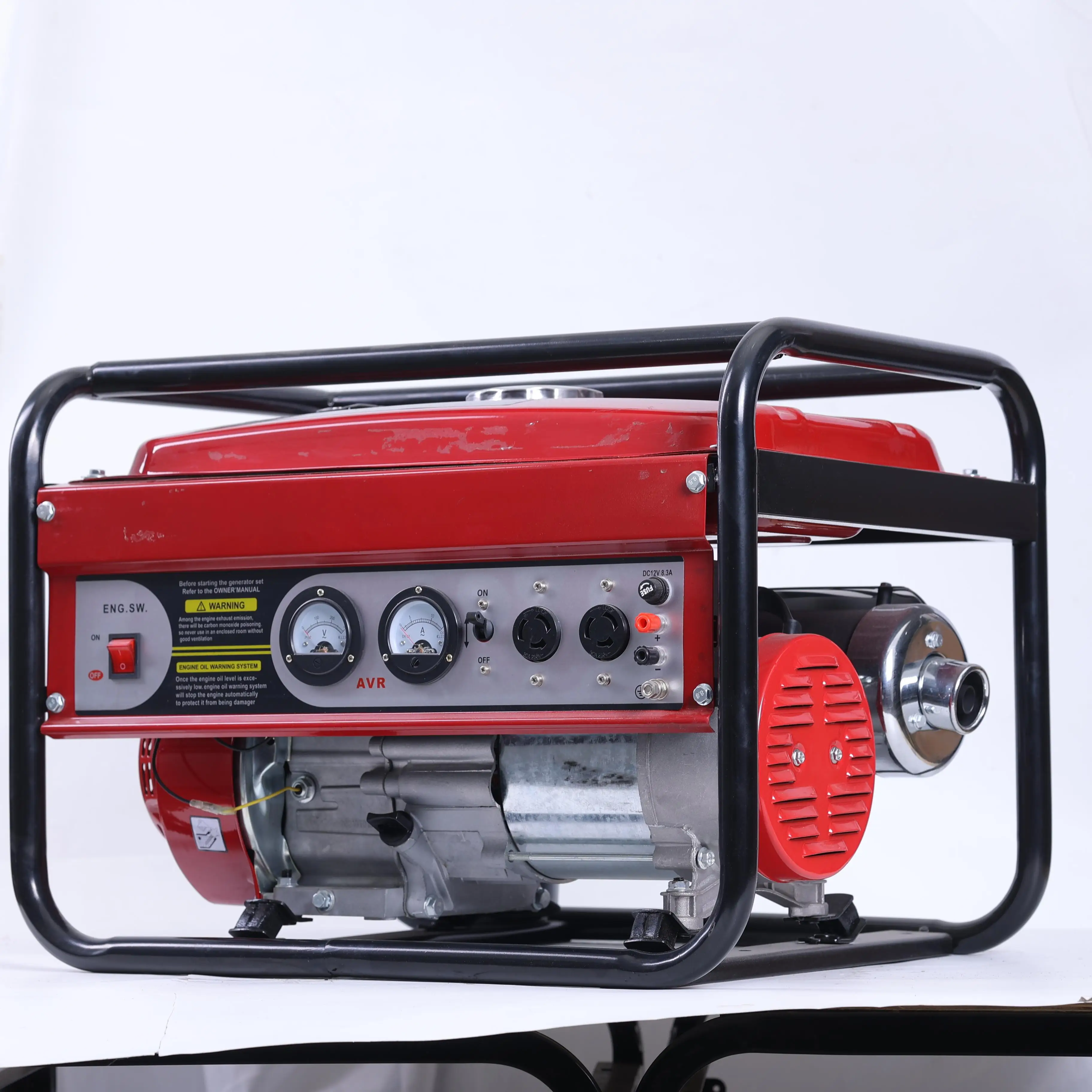 مولد 1100 وات 220 فولت 50 هرتز 220 سي سي 50-65 ديسيبل 4-السكتة الدماغية مادة معدنية بالكامل مرحلة البداية اليدوية تبريد الهواء للاستخدام المنزلي