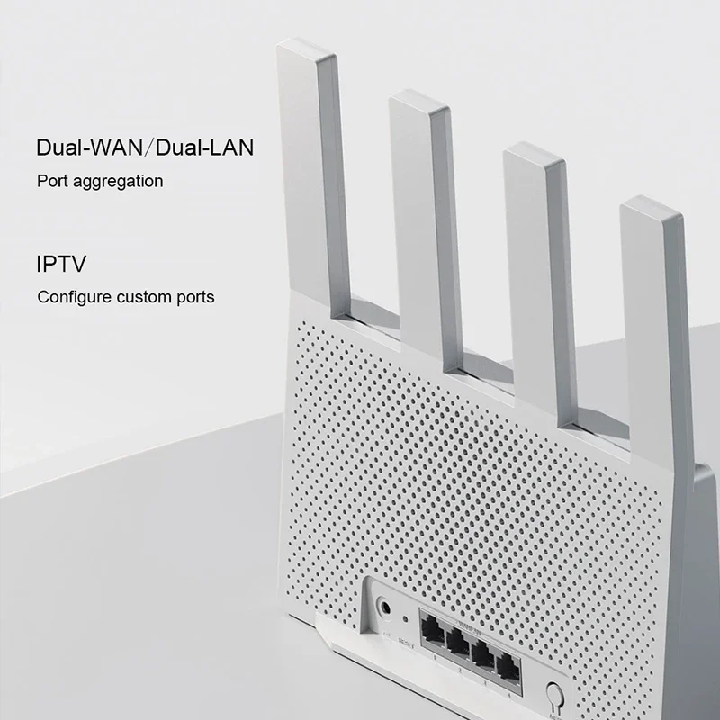 XIAOMI MIJIA Router BE3600，WiFi 7 Dual-band Qualcomm Quad-core Processor，3570Mbps Dual WAN LAN VPN，Chinese Version With Adapter
