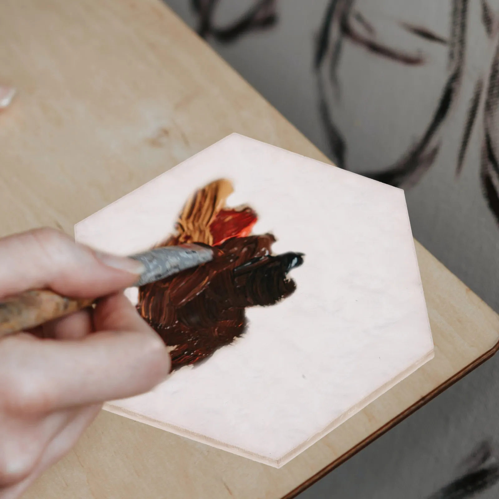 

2Pcs Premium Nail Art Palette Set with Grid Design for Precise Color Mixing Nail Polish Display Board Makeup Artist Painting