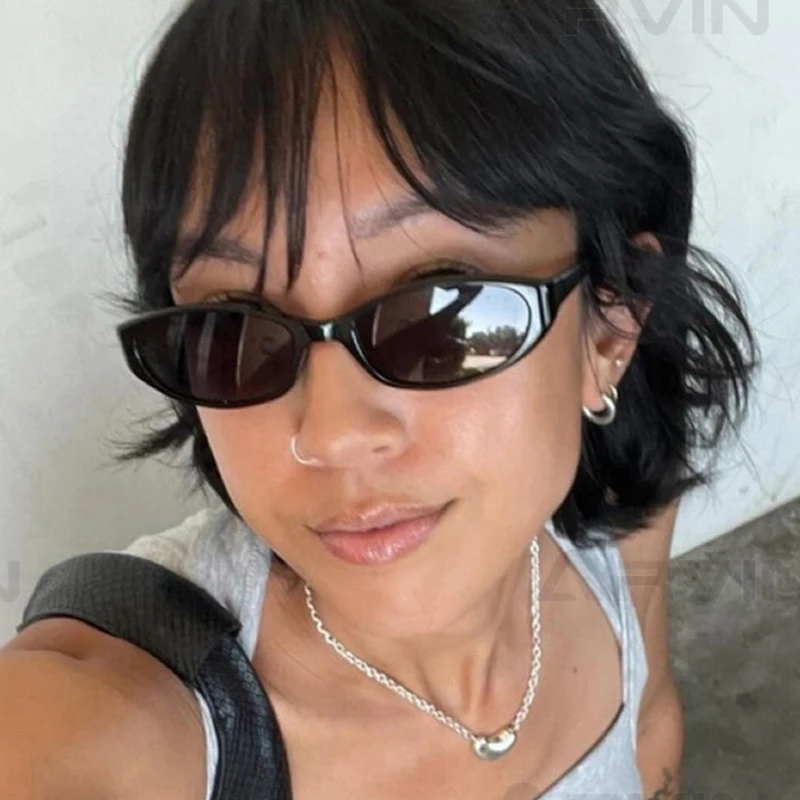 Lindo ojo de gato gafas de sol con montura pequeña para mujer nueva moda Sexy gafas de sol de leopardo señoras Retro de moda gafas decorativas