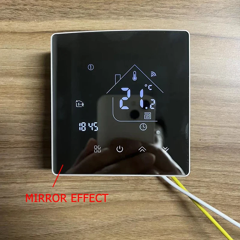 Imagem -06 - Água do Controlador de Temperatura do Termostato de Zigbee Caldeira a Gás de Aquecimento Piso Elétrico ga gb 25a gc Vida Inteligente Tuya Alexa Google Casa