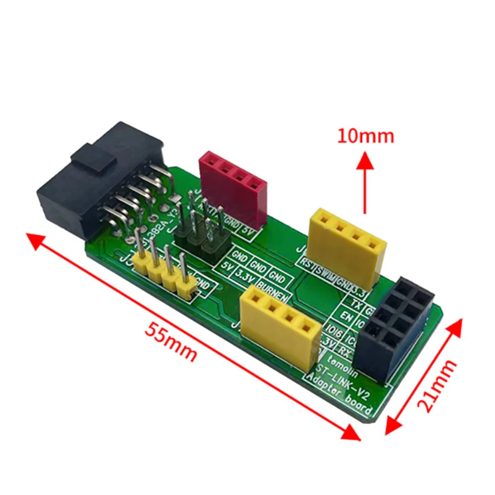 WIFI/Bluetooth/microcontroller connection multifunctional simulation burning adapter board wireless transceiver control