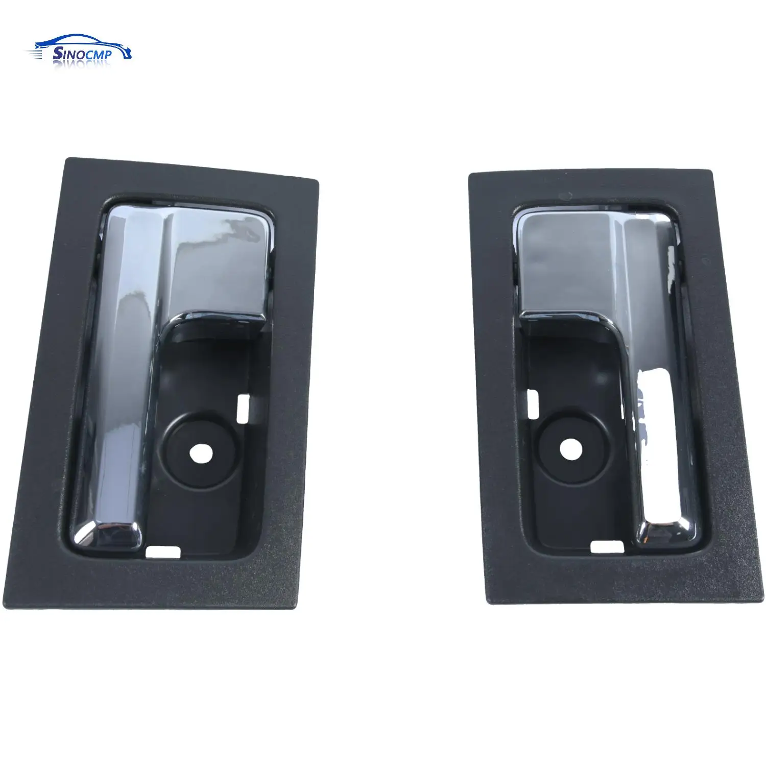 

Inside Interior Door Handle Driver Passenger Pair Platinum Chrome Car Part For 2009-2014 Ford F-150 AL3Z1522601BC AL3Z1522600BC