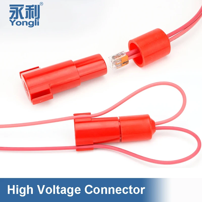 Yongli High Voltage Cable Connector for CO2 Laser Tube Engraving Cutting Machine-Essential Accessory Power Supply Installation