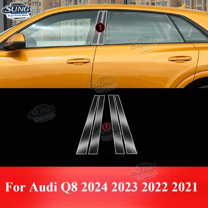 لأودي Q7 Q8 2024 2023 2022 2021 الملحقات الداخلية فيلم شفاف بولي TPU PPF لوحة التروس وحدة التحكم المركزية المضادة للخدش ملصق