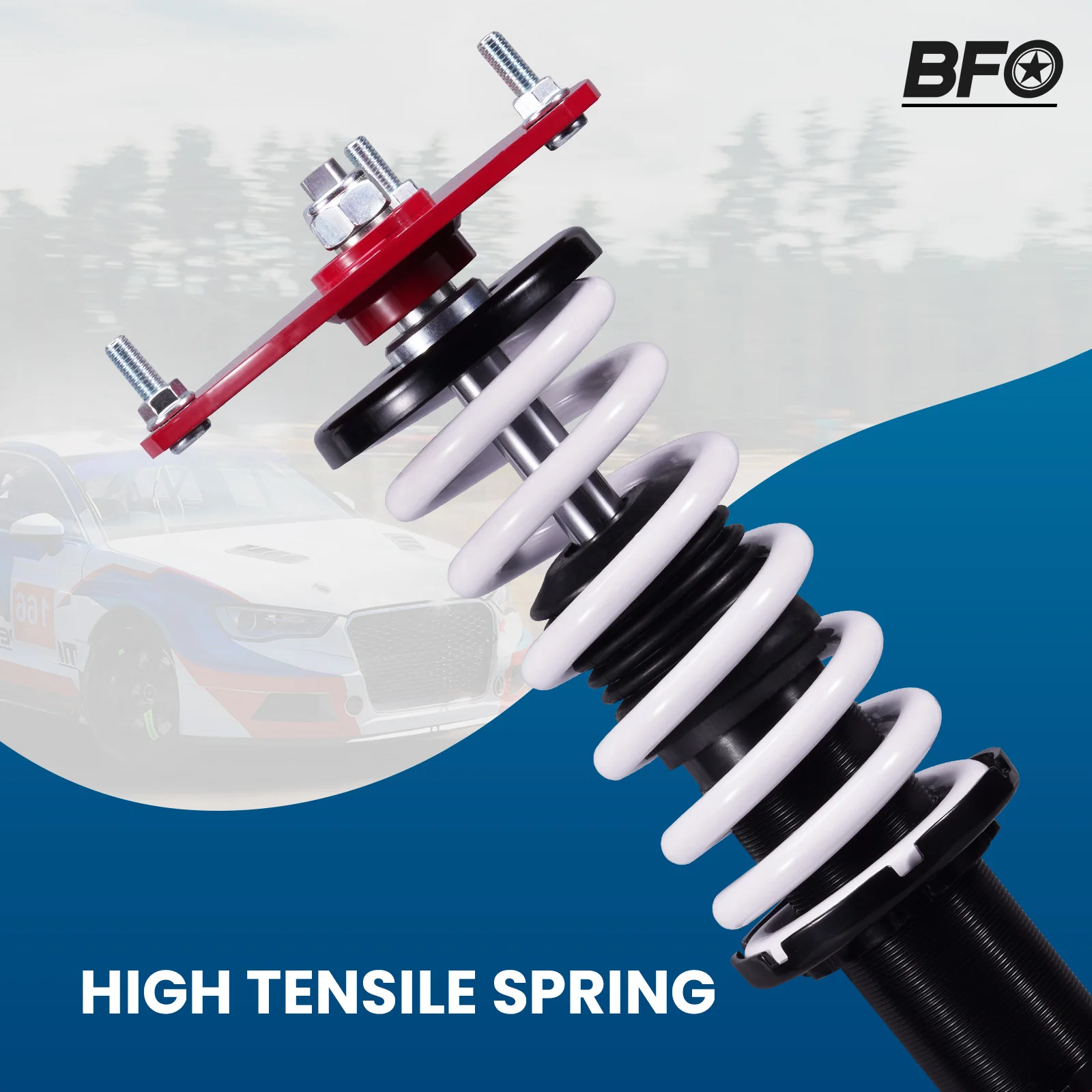 24 Damping Levels Coilovers Suspension Lowering Kit for Subaru Legacy 2005 2006 2007 2008 2009